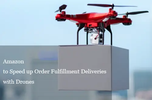 Order sales a drone