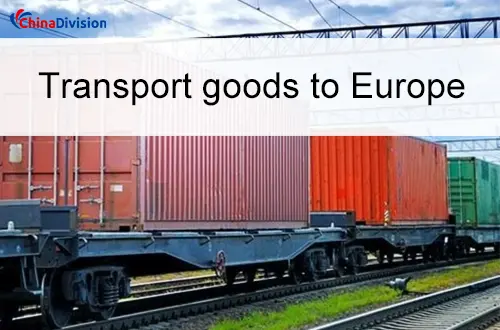 Transport goods to Europe