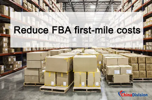 Reduce FBA first-mile costs