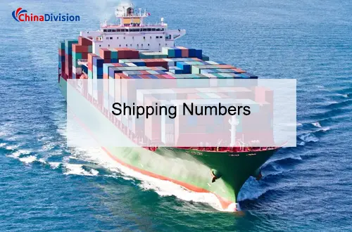 shipping numbers