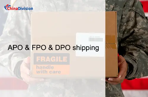 APO & FPO & DPO shipping