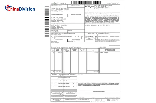 Electronic Waybill