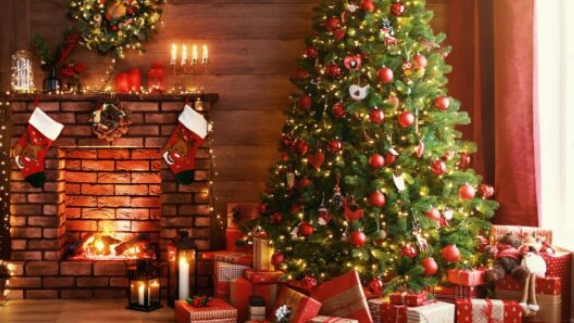 Christmas tree and Christmas gifts