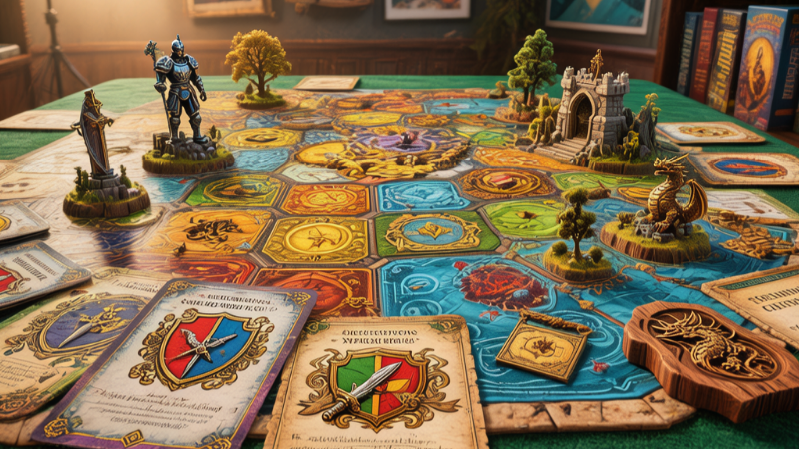 Board Game and Card Game