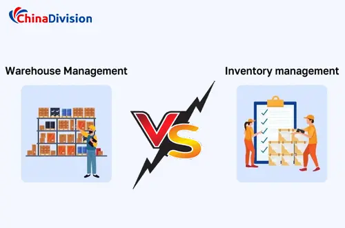 warehouse management vs inventory management