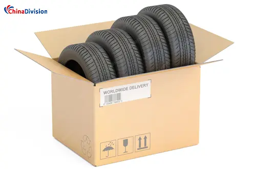 Shipping tires
