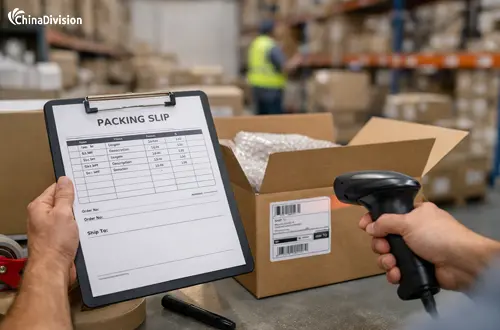 packing slip
