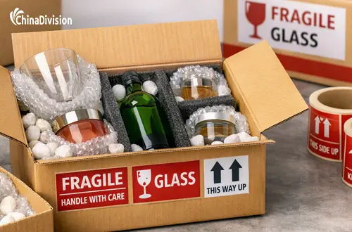 Shipping Glassware