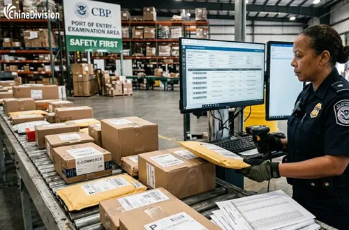 Low-value parcel declaration