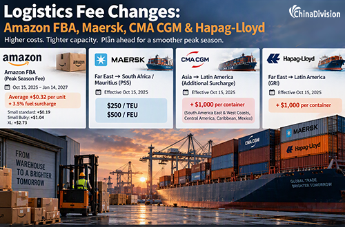 Logistics Fee Changes